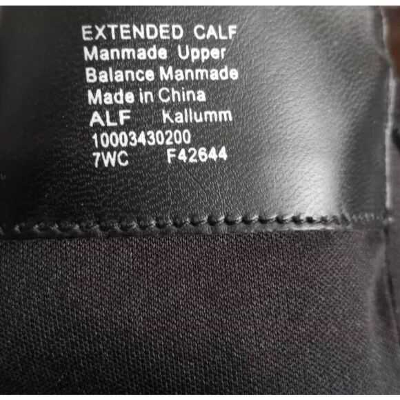 ALFANI STEP 'N FLEX KALLUMM BLACK EXTENDED CALF BOOTS SZ.7 GUC. - Picture 10 of 10